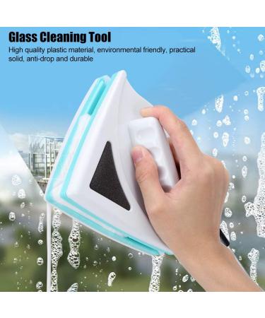 Double Sided Magnetic Window Cleaner Glass Wiper for Double Glazed Windows with Thickness of 0.2 to 0.5 inch - Buy Online on SooperMarket.com