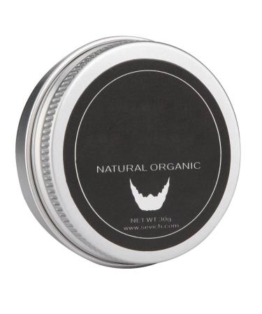 Natural Beard Grooming Balm for Moisturizing and Smoothing Orange 1 oz