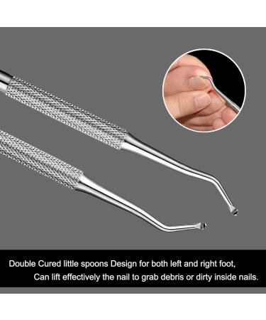 Hash Shears Nail Shaver Set - 4PC Skin Pliers & Cuticle Snaps | Stainless Steel Nail Tongs for Precise Under-Nail Cleaning - Buy Online on SooperMarket.com