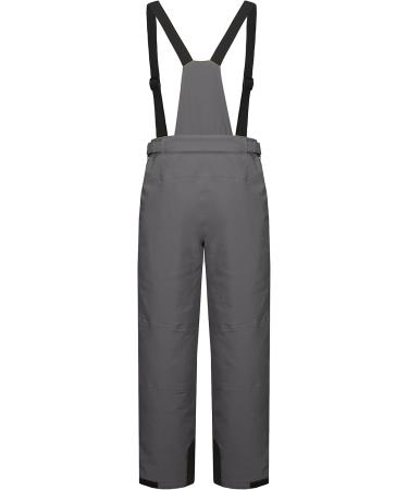 Mapamyumco Men's Waterproof Snow Ski Bib Pants - Windproof Heat-Insulating Mountaineering Gear (Gray) - Perfect for International Shipping - Buy Online on SooperMarket.com