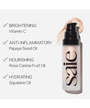 Saie Glowy Super Gel Luminizer - Starglow (1 oz) | Lightweight Illuminator for Glowing Skin - Buy Online on SooperMarket.com