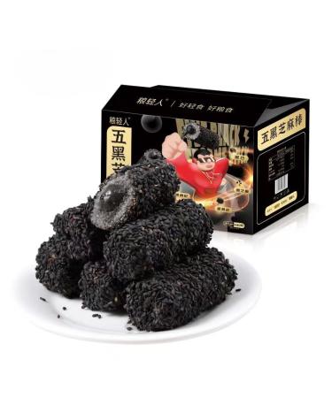 Black beans black rice black sesame balls Ready-to-eat mixed nut balls Crispy nut cake Candy gift Instant breakfast biscuit Dim sum Traditional handmade pastries (Sesame stick 500g 3 boxes) Sesame stick 500g 3 boxes