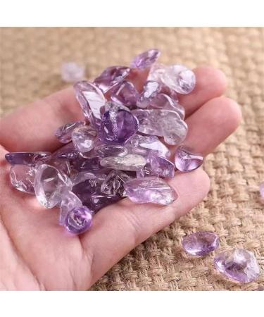 Natural Crystals and Stones 100g Purple Amethyst Quartz Stone Gravel 9mm-15mm for for Decoration kaixun - Buy Online on SooperMarket.com
