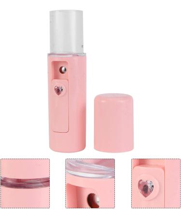 Baluue 1pc Humidifier Face Steamer Mini USB Mini Face Steamer Handheld Spray Device Makeup Device Abs Pink 11.5X3CM - Buy Online on SooperMarket.com