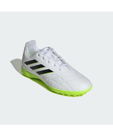 Buy adidas Unisex Kids' Copa Pure.3 Turf Football Boots - Grass - 38 EU - Ftwr White/Core Black/Lucid Lemon | International Shipping Available - Buy Online on SooperMarket.com