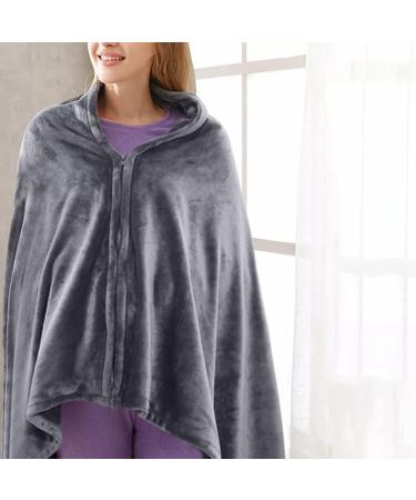 Buy GfRGFH Portable Heating Ceiling | Washable Coral Fleece Wrap | Safe Carbon Fiber | 3-Speed Temp | Soft & Warm Heating Scarf Blanket - Buy Online on SooperMarket.com