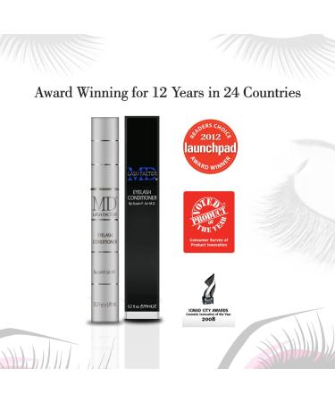 MD Lash Factor Eyelash Growth Serum for Fuller, Longer & Denser Lashes | Women's Eyelash Enhancer | 3 Month Supply - 0.1 Fl Oz - Buy Online on SooperMarket.com