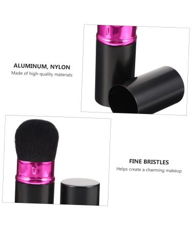 Angoily Telescopic Makeup Brush - Portable Blush Powder Foundation & Concealer Brush | Travel-Friendly Makeup Applicator - Buy Online on SooperMarket.com