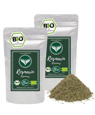 Azafran ORGANIC dried rosemary - also perfect as rosemary tea 500g 500 g (1 pack)