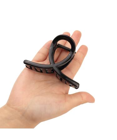 WACHLL 3 Inch Hair Claw Clips for Women - Set of 9 Nonslip Medium Large Clips for Thin Hair - Cross-Shaped Bobby Pins - Buy Online on SooperMarket.com