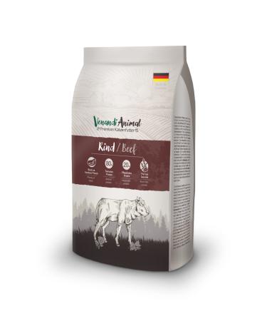 Venandi Animal - Premium cat food - beef with a lot of fresh meat dry food grain -free 1 -pack (1 x 1.5kg) beef 1.5 kg (1 Pack)