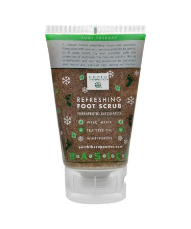 Earth Therapeutics Exfoliator Refreshing Foot Scrub, 4 Oz