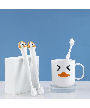 Toddler Toothbrush Toothbrush with Soft Brush Head - Travel Toothbrush with Round Anti-Slip Handle for Kids 3-12 Years Old Shakven - Buy Online on SooperMarket.com