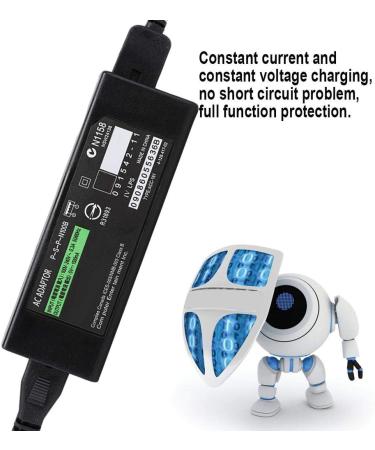 ASHATA Portable for PSP GO Power Adapter Fast Charging DC 5V/1500mA 50/60Hz AC Adapter Power Wallwith 2-in-1 USB Data Power Cable Light and Portable (black) - Buy Online on SooperMarket.com