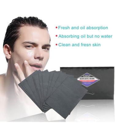 Men's Oil Control Paper - 80 Sheets, Blotter Face Oil Absorbing Tissues - Buy Online on SooperMarket.com
