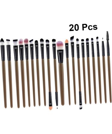 Baluue 20pcs Eyeliner Eyeshadow Brush Kit Makeup Brush Kit Eyeshadow Tools - Buy Online on SooperMarket.com