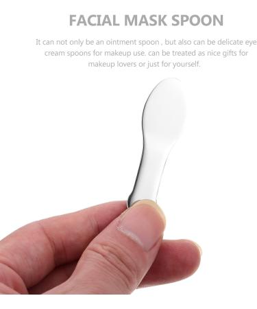 Didiseaon Metal Cosmetic Skincare Spatula | Mini Reusable Makeup Spoon for Creams Lotions & Masks | International Shipping - Buy Online on SooperMarket.com