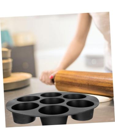 PRETYZOOM 4 Pcs 7 Silicone Ice Molds Cake Baking Pans Silicone Cupcake Pan Muffin Cake Molds Candle Mold Candle Accessories Air Fryer Muffin Pan Silica Gel Baking Tools Oven - Buy Online on SooperMarket.com