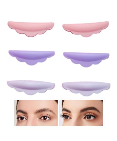 Shichangda Lash Lift Pads | Perm Curls Eyelash Shield - Soft Reusable DIY Eyelash Lifting Tools Eyelash Separator Tool Makeup Beauty Tool for Curls Eyelash Lifting