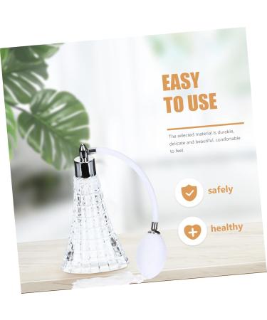 Gogogmee Perfume Bottle Empty Perfume Refillable Perfume Spray Bottle Atomizers for Essential Oils Essential Oil Spray Bottle Portable Scent Pump Bottle Travel Perfume Glass White - Buy Online on SooperMarket.com