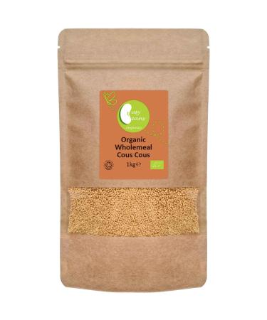 Organic Wholemeal Cous Cous - Certified Organic - by Busy Beans Organic (1kg)