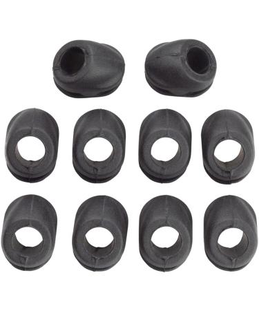 Jagwire Plug Refill Bag-5mm Brake Housing (2 mm Frame) Spare Parts Adult Unisex, Black, One Size