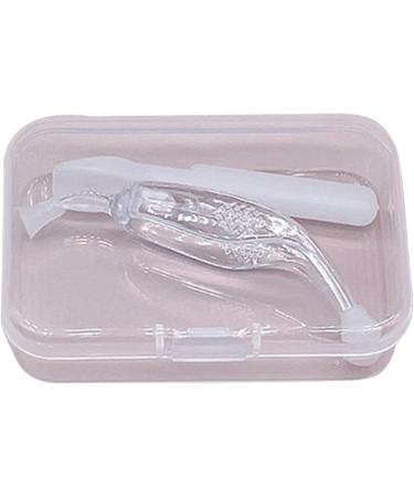 OUEYFER Soft Silicone Shovel Tweezet Set for Easy Contact Lens Insertion & Removal - Portable Gray Organizers & Accessories - Buy Online on SooperMarket.com