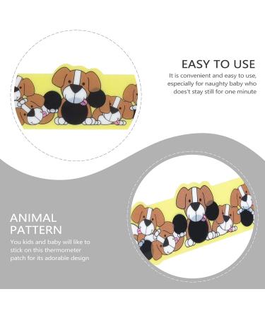 Kisangel Kid Stickers 140 pcs Liquid Indicator Strips for Forehead Fever - Yellow Brownx7pcs - Buy Online on SooperMarket.com