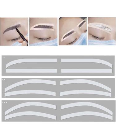 Silicone Disposable Eyebrow Stencil Kit for Microblading - Hygienic & Easy to Use - Buy Online on SooperMarket.com