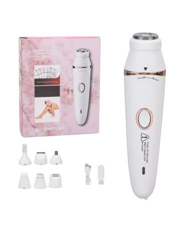 KUIKUI Hair Trimmer 7 in 1 - Whole Body Washable Rechargeable Cordless Clipper for Effortless Grooming