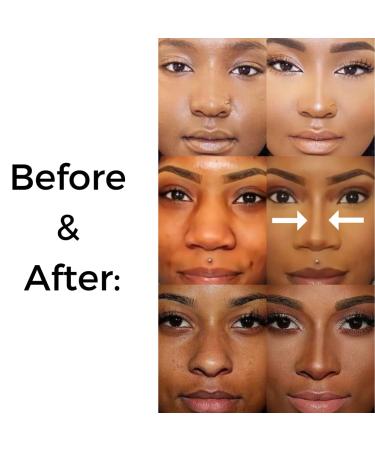 Buy Dual-Ended Nose Contour Makeup Brush - Precision Sculpting & Defining for Perfect Nose Contour | International Shipping Available - Buy Online on SooperMarket.com