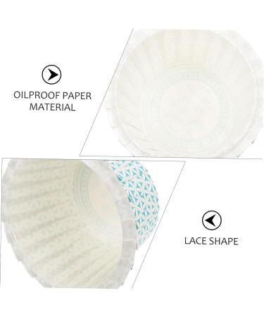 HOMSFOU 100 Pcs Cake Cups Baking Cake Cup Baking Cup Wraps Paper Dessert Liners Paper Muffin Wedding Cupcake Liners Mini Cupcake Liners Crayon Greaseproof Paper Round Container Baby 7.5X7.5X4CMx2pcs Greyx2pcs - Buy Online on SooperMarket.com