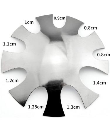 Deep Oval French Smile Line Nail Cutter - 9 Sizes | HJ-NAT200-FS13 - Buy Online on SooperMarket.com