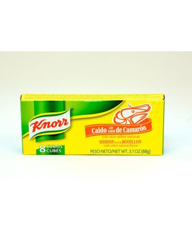 Knorr Shrimp Bouillon Cubes 8 Count 3.1-Ounce Shrimp 8 Count (Pack of 1)