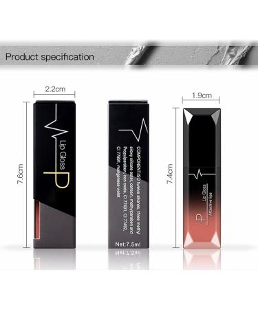 Matte Lipstick HERBENJOY Lipgloss Liquid Blush Lipsticks For Women Long Lasting Waterproof Non-Stick Cup Not Fade High Pigmented Velvet Lipstain (#01) - Buy Online on SooperMarket.com