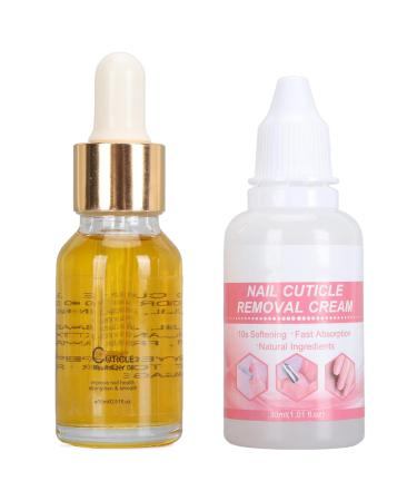 Nail Cuticle Remover Kit Nourish Promote Nail Growth Cuticle Remover Kit for Travel Use (LS152-2)