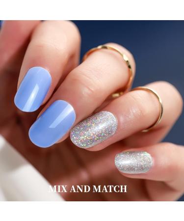 Teenitor Short Press on Nails - Glossy Glitter Fake Nails 288pcs - Buy Online on SooperMarket.com