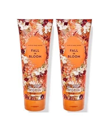 Bath & Body Works Fall In Bloom Ultimate Hydration Body Cream For Women 8 Fl Oz 2- Pack (Fall In Bloom) Fall In Bloom 8 Ounce (Pack of 2)