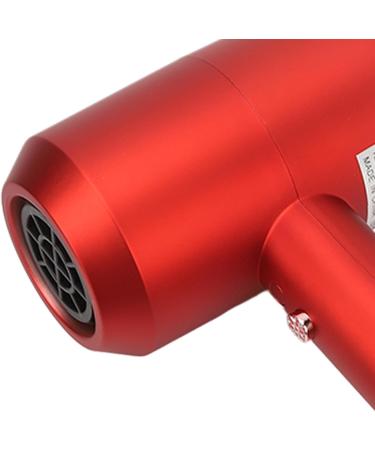 1800W Professional Ion Hair Dryer with U Shaped Heating Wire Dual Nozzle Removable Filter Overheat for Fast Drying and Optimal Hair Care (US Plug 100 240V 110V) - Buy Online on SooperMarket.com