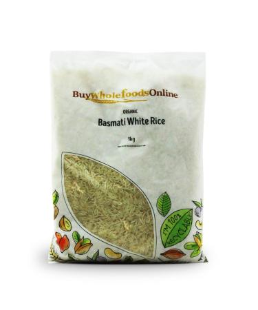Organic Basmati White Rice 1kg (BWFO)