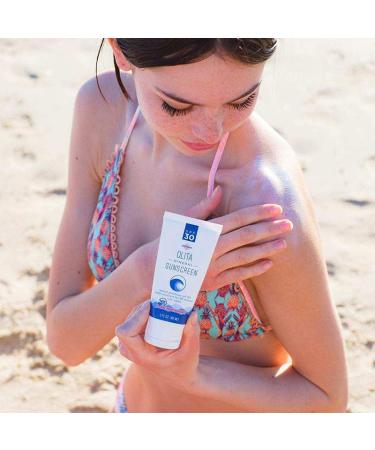 Olita SPF 30 Mineral Sunscreen Lotion - Fragrance Free, 3 oz - Broad Spectrum Protection, Chemical-Free, All-Natural, Reef Safe, Organic, Water-Resistant - Buy Online on SooperMarket.com