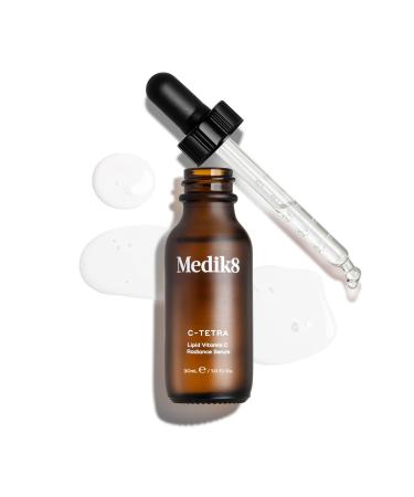 Medik8 C-Tetra - Lipid 7% Vitamin C Radiance Serum - Smoothing Brightening & Nourishing - Perfect For New Vitamin C Users or Sensitive Skin - 30ml