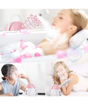 Facial Steamer Nano Ionic Face Steamer Hot Mist Moisturizing Sprayer Home Sauna SPA for Home Facial SPA Moisturizing Deep Cleaning - Buy Online on SooperMarket.com