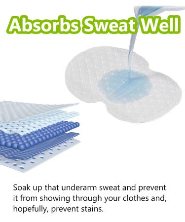 Women's Underarm Sweat Pads & Vest Set - 50 Pairs Armpit Sweat Shields for Women - Washable & Reusable for All-Day Protection - Buy Online on SooperMarket.com