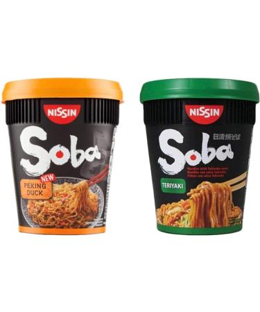 Nissin Soba Classic Pot Noodles Self Customised Pack of 8 Pot Noodle Cups - Pick Any 4 Flavours - Buy Online on SooperMarket.com