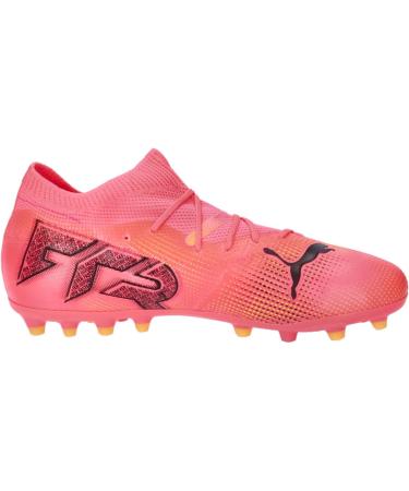 PUMA Unisex Kids Future 7 Match Mg Jr Soccer Shoe | 34 EU | Sunset Glow & Puma Black | International Shipping Available - Buy Online on SooperMarket.com