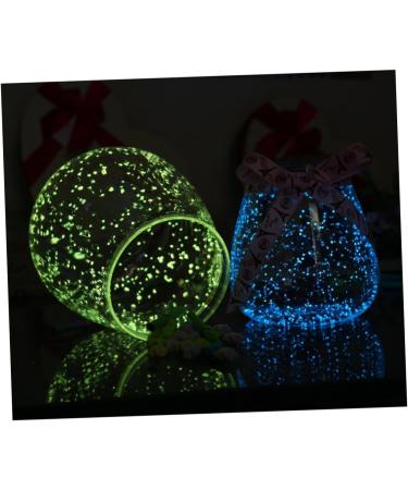 KOMBIUDA 2 Pack Sand Powder Bright Powder Fluorescent Powder Luminous Sand Ordinary Phosphor Powder Blue Siize 3 - Buy Online on SooperMarket.com