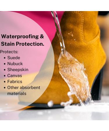 Renapur Suede Nubuck Fabric Waterproofing/Stain Protection 250ml - Eco-Friendly & Non-Toxic for Shoes, Boots, Trainers, and Clothing - Buy Online on SooperMarket.com