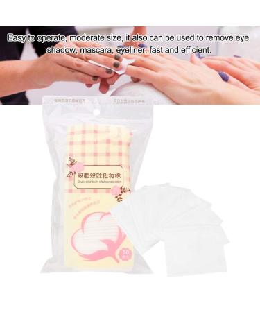 50PCS Cotton Pads - Disposable Facial Cleansing Makeup Removal Wipes for Women & Girls | Nonwoven Makeup Remover - Buy Online on SooperMarket.com