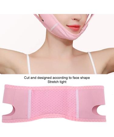 Elastic Face Slimming Belt Adjustable Breathable Belt With Lifting V Line Shaping Bandage For For Reduce Double Chin - Buy Online on SooperMarket.com